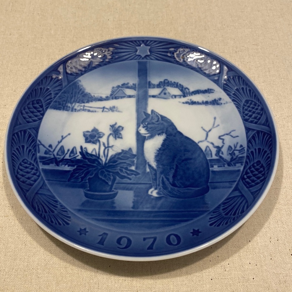 1970 Royal Copenhagen Christmas plate
